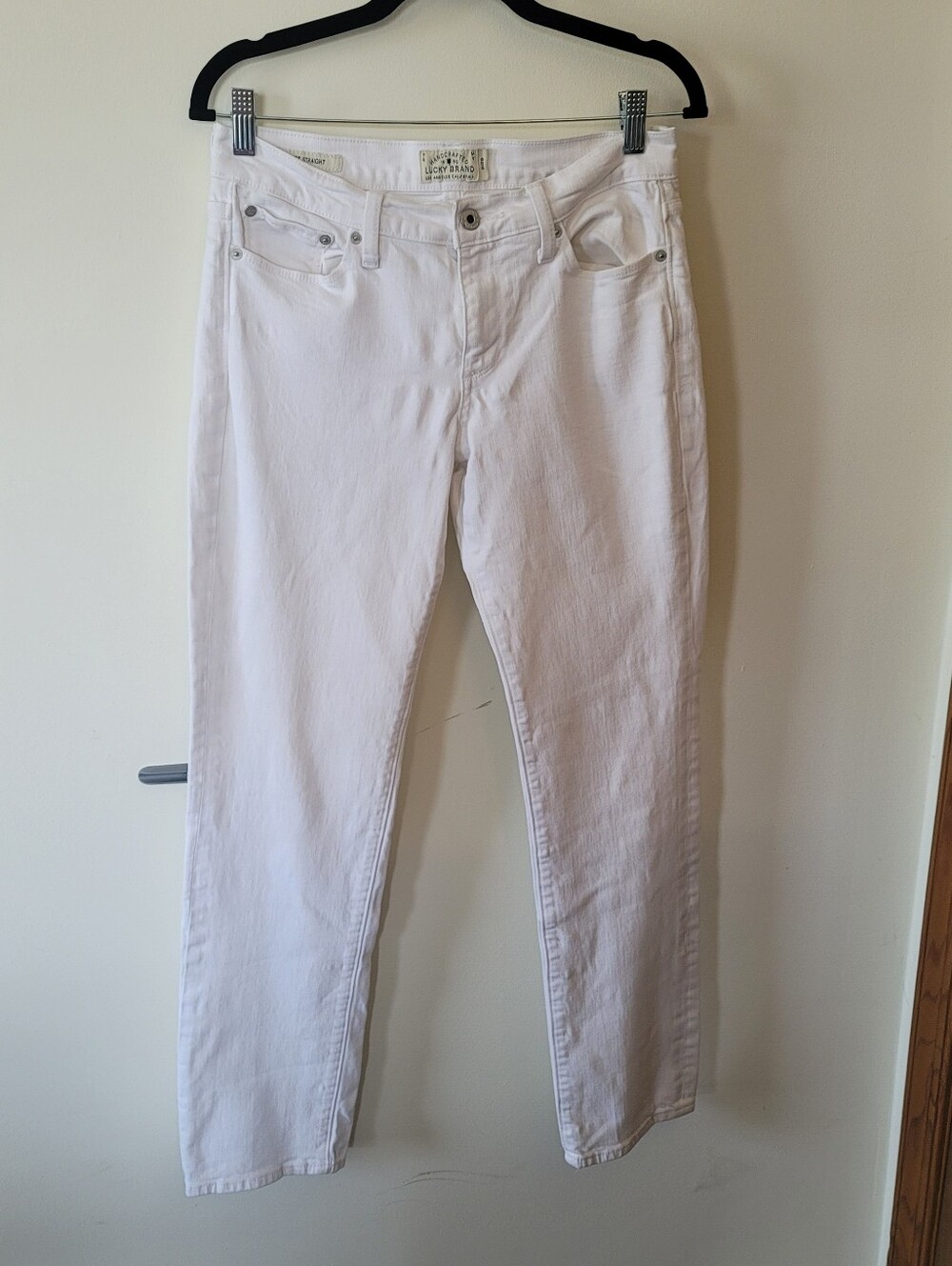 Lucky Brand Women’s White Skinny Jeans